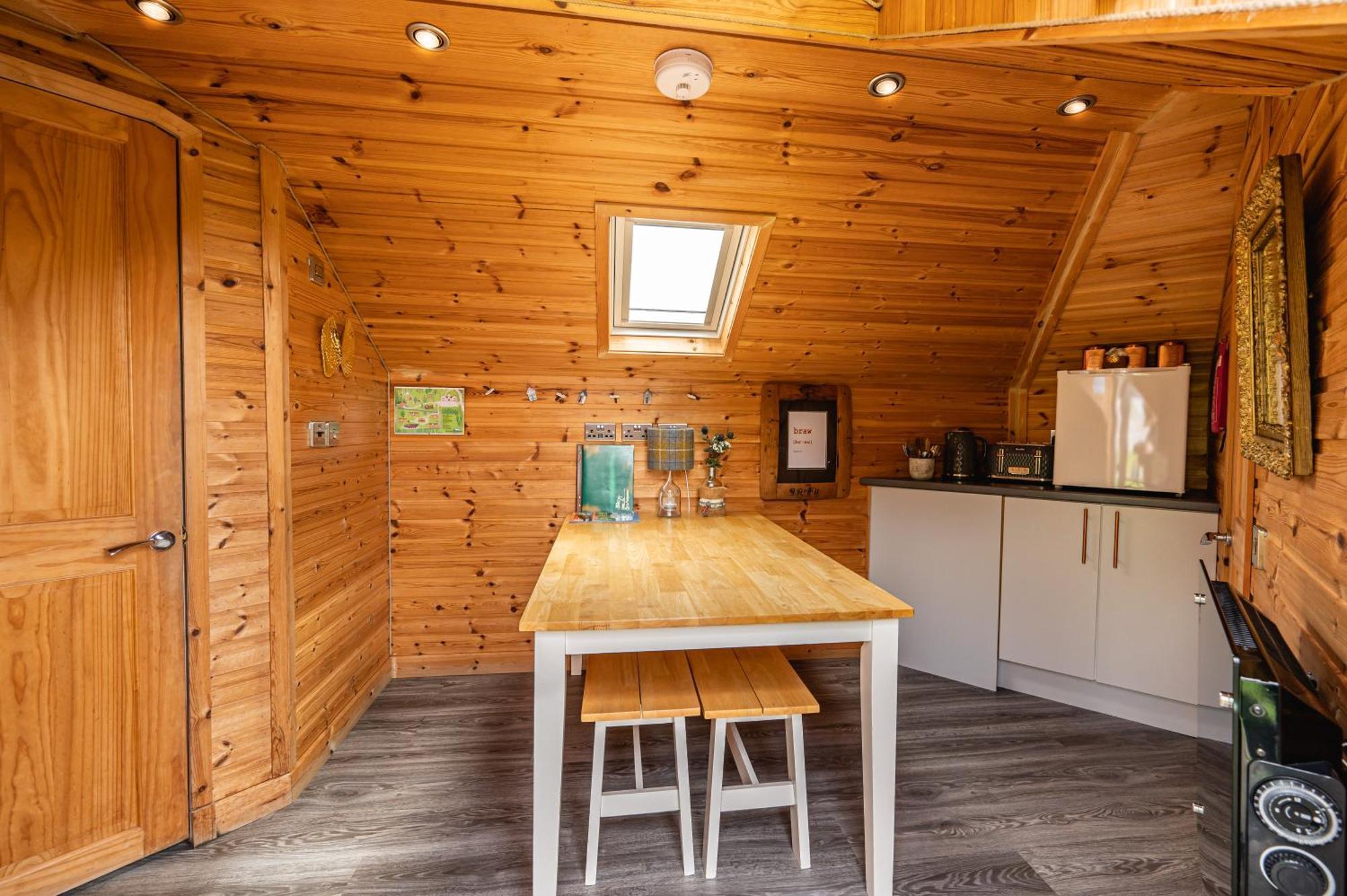 Delny Glamping And Farm Animals Hotell Invergordon Eksteriør bilde