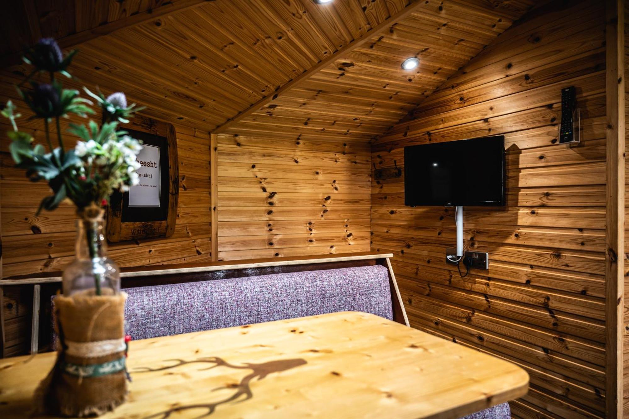 Delny Glamping And Farm Animals Hotell Invergordon Eksteriør bilde