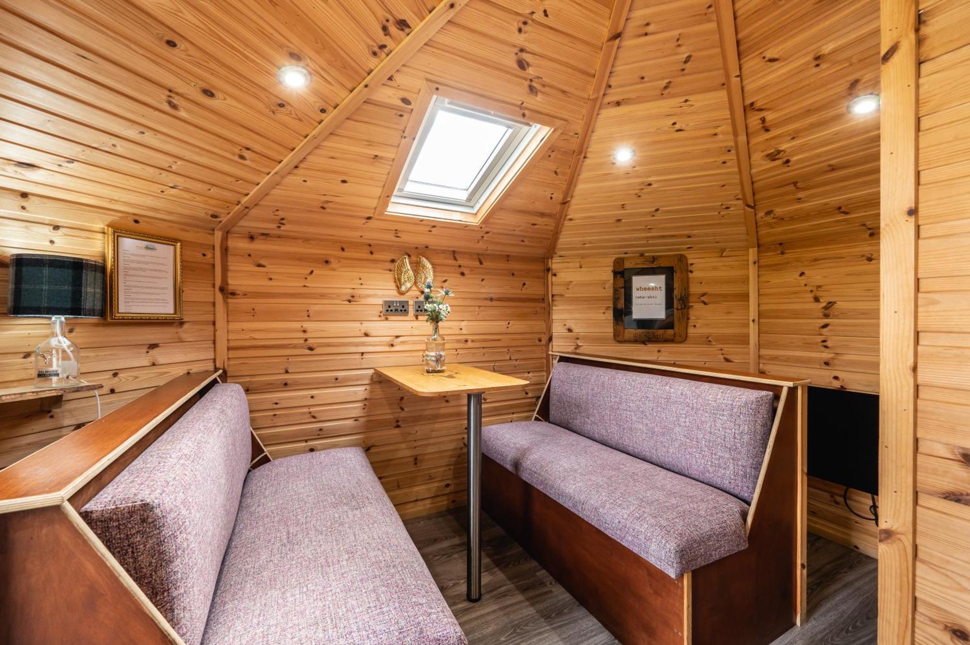 Delny Glamping And Farm Animals Hotell Invergordon Eksteriør bilde